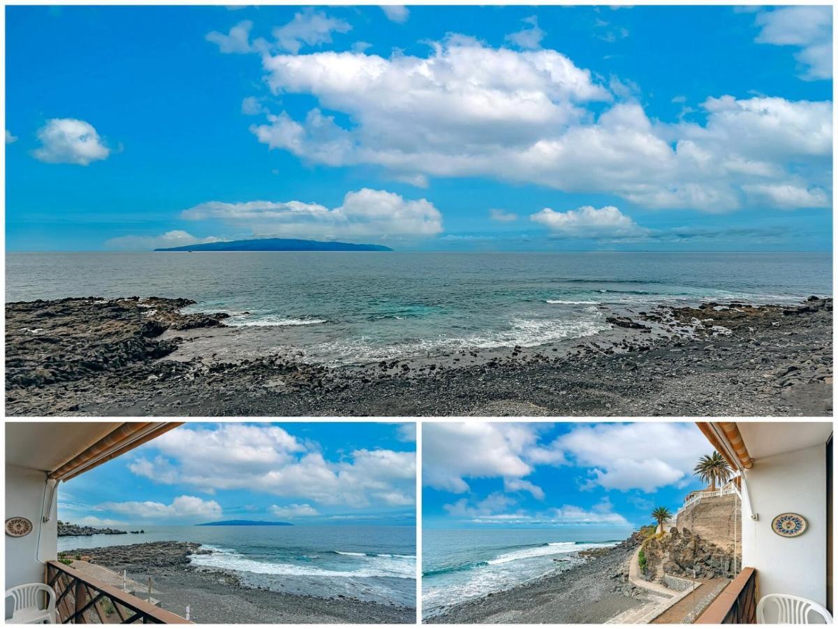 Neptuno Oceanview Suite With Pool And Beach Private Access Puerto de Santiago  Exterior photo